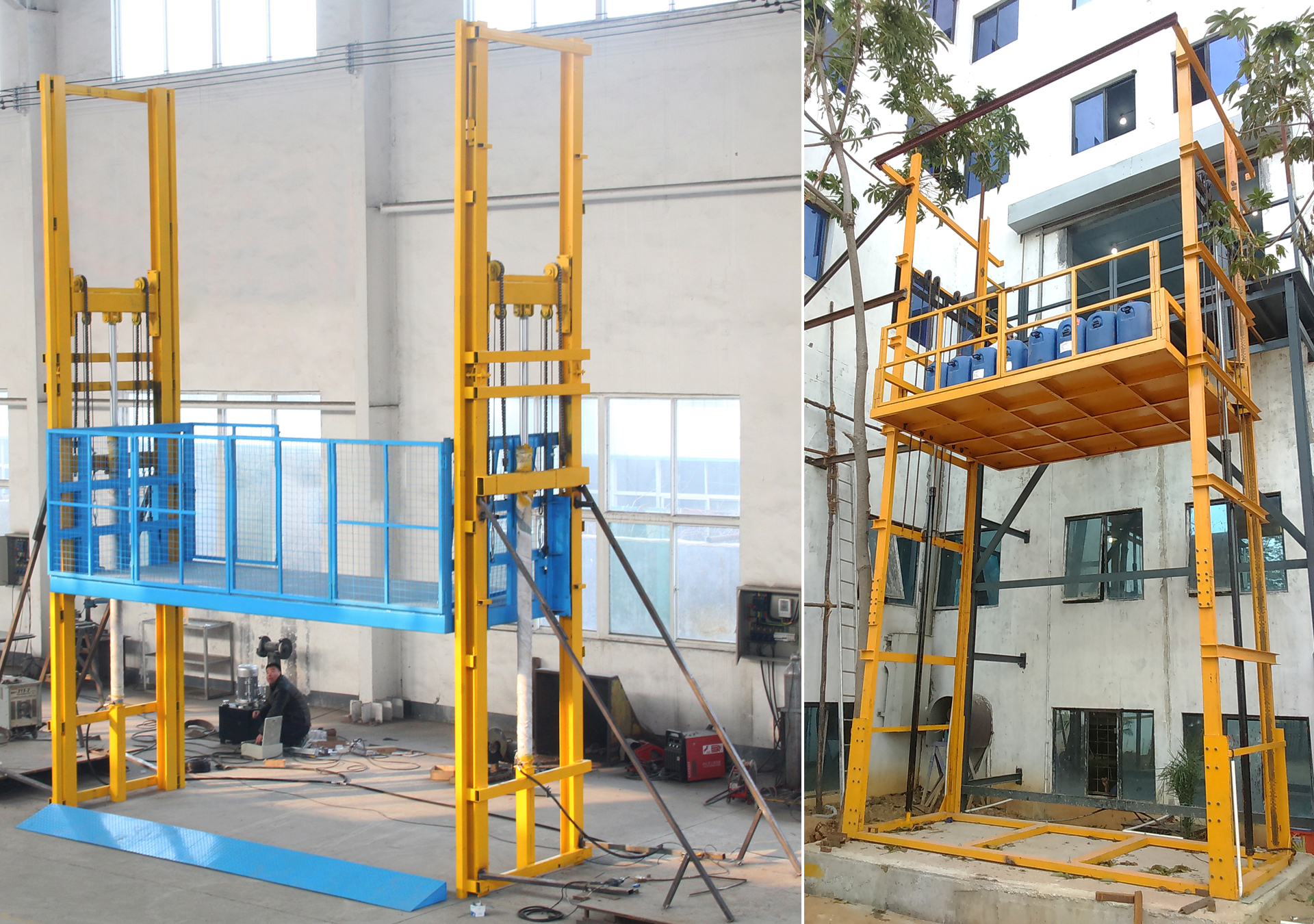 Hydraulic Goods Lifts